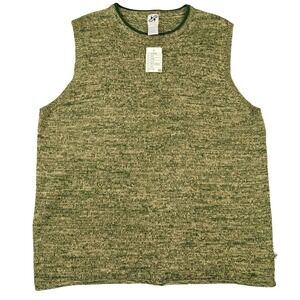 SLANT‎ Men's Holly Green Sleeveless Golf Vest Size Medium NWT